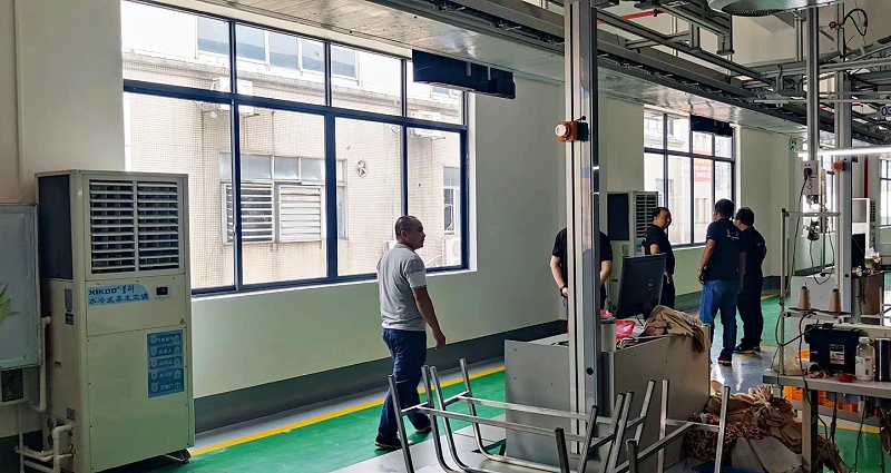 廣東制衣廠廠房車(chē)間降溫工程項(xiàng)目