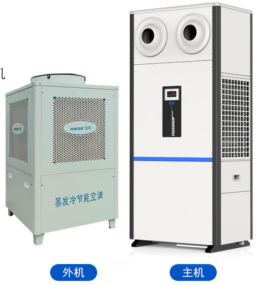 蒸發冷省電空調-立式射流機組