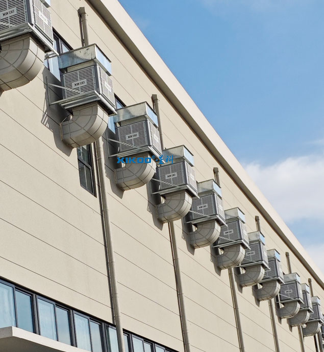 蒸發冷省電空調廠家-工業省電空調-環?？照{廠房車間空調星科